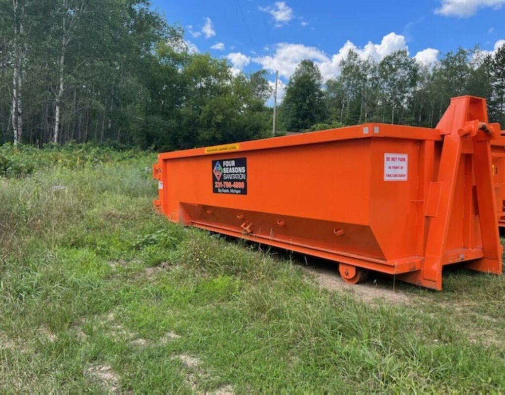 Four Seasons Dumpsters Big Rapids & Evart, MI RollOff Dumpster Rentals